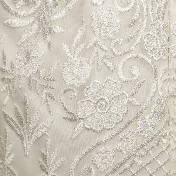 NWT Lulus With Me Always Ivory Lace Sleeveless Bodycon Mini Dress - Picture 7 of 9